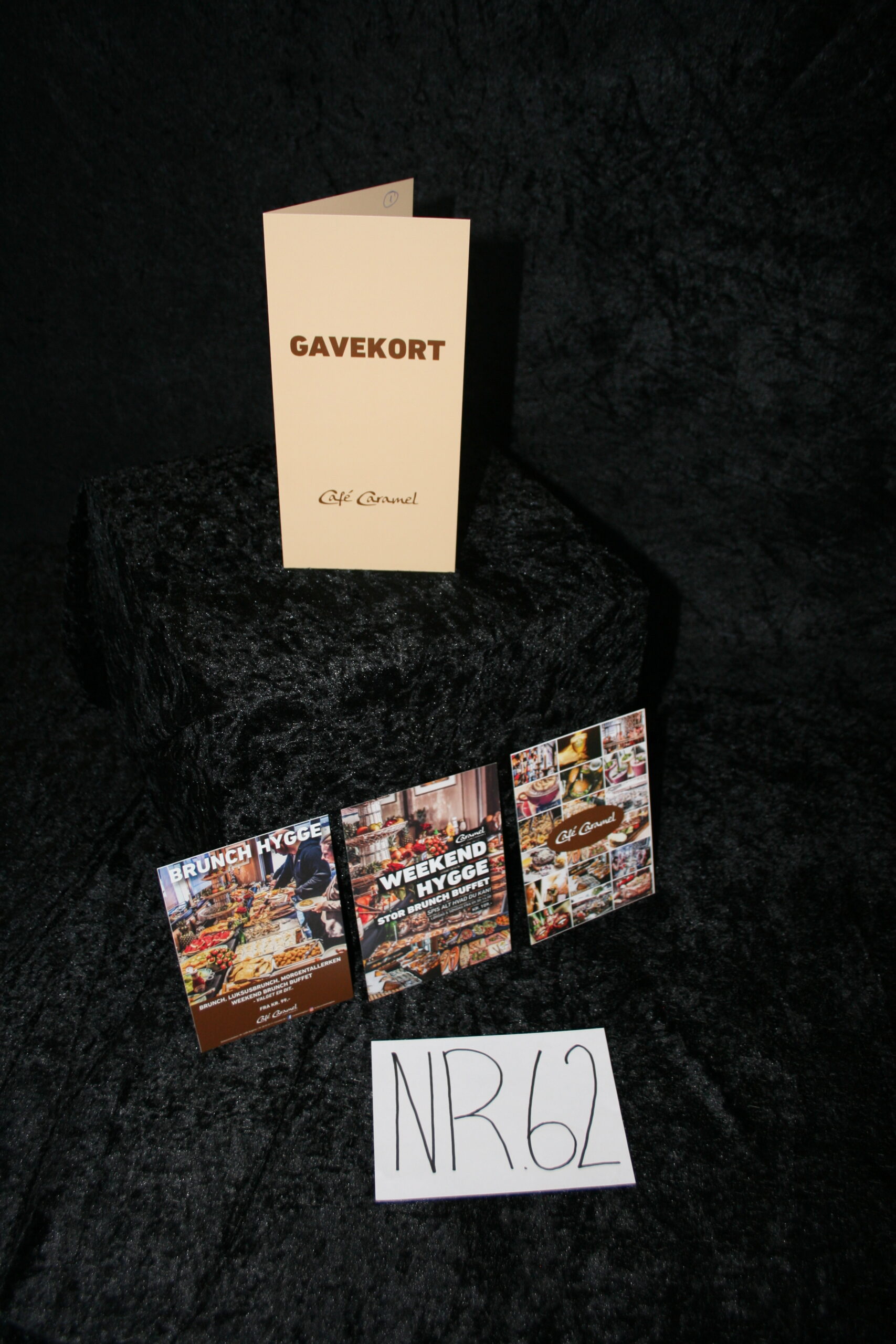 Nr. 62 Gavekort til Café Caramel EVENT SLAGELSE